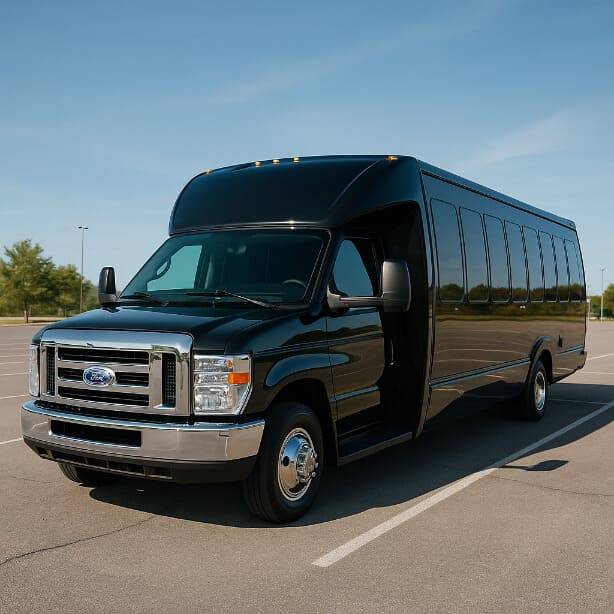 Chandler Shuttle Bus Rentals 18 Passenger Shuttle Bus