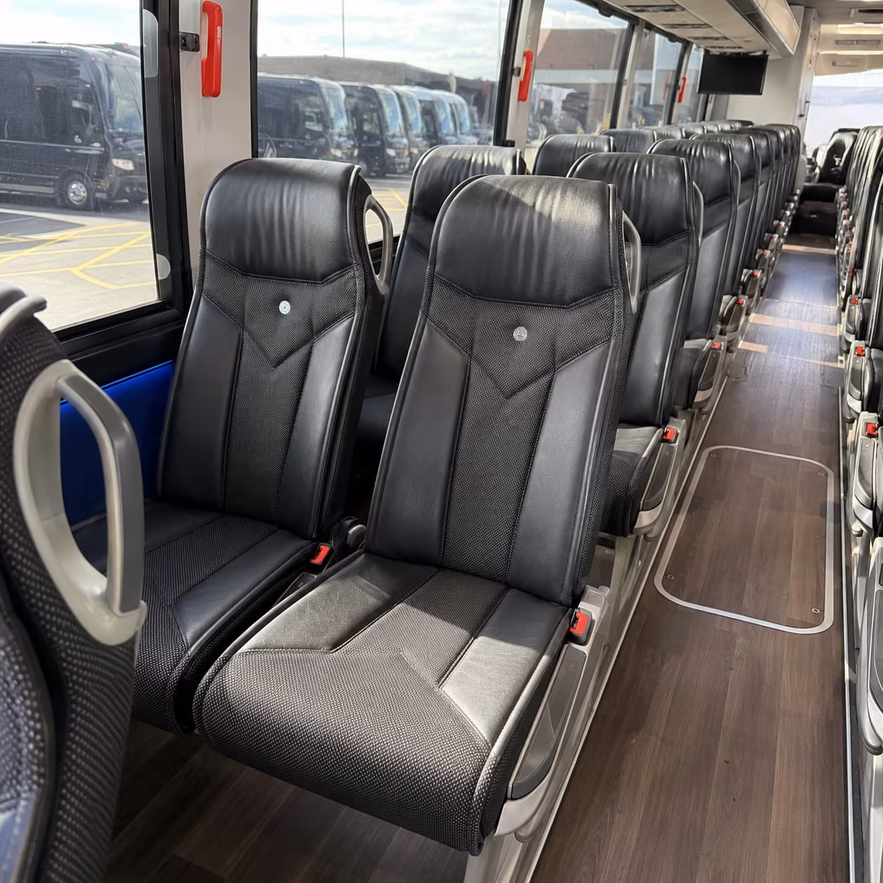 chandler charter bus interior gallery