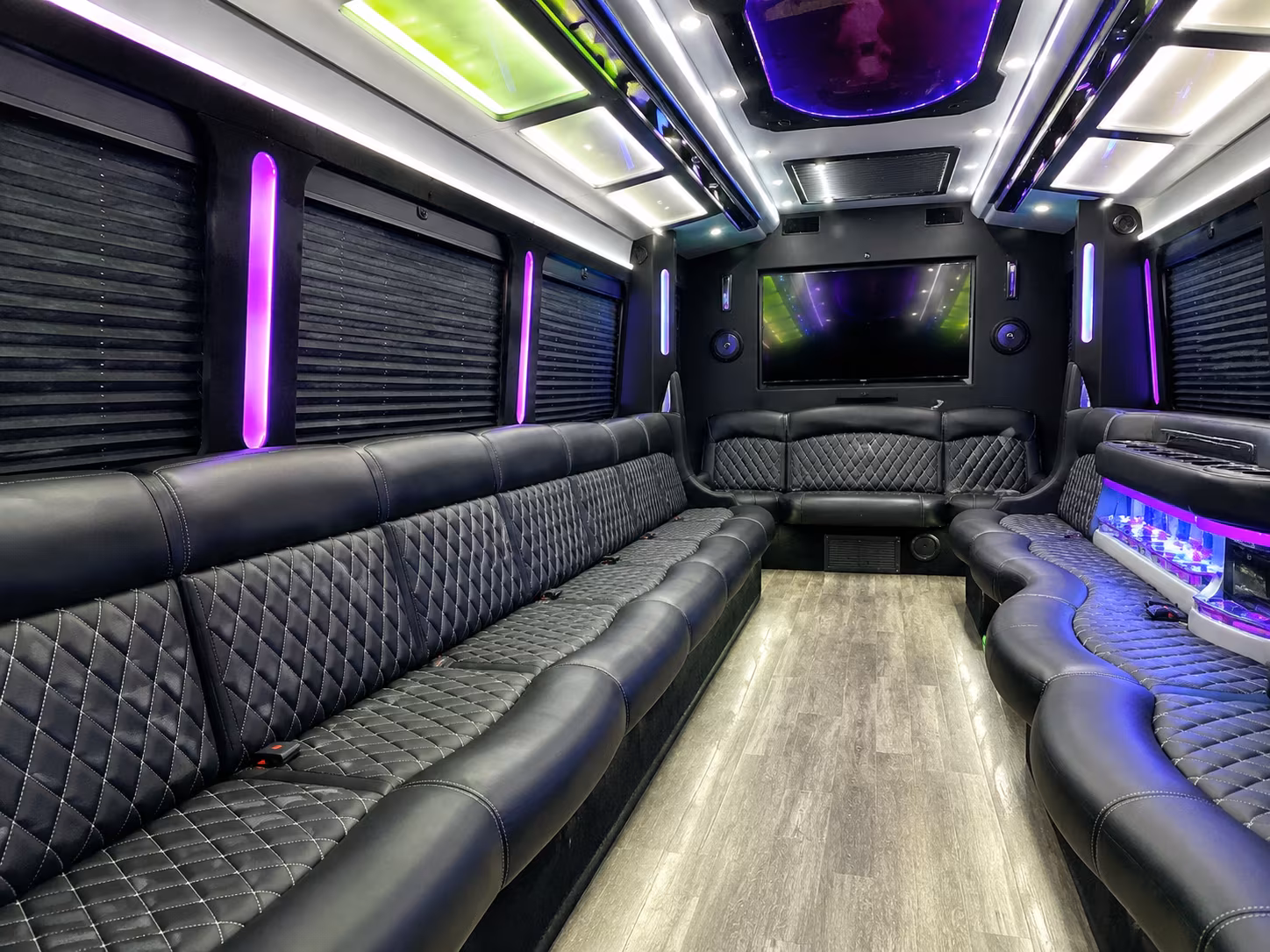 hit every photo stop in your chandler party bus before the dance
