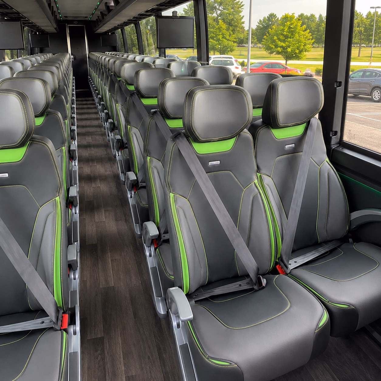 the bus type and amenities